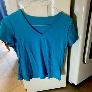 Turquoise shirt